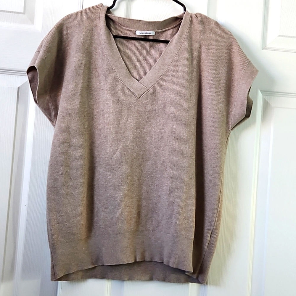 Tan blouse